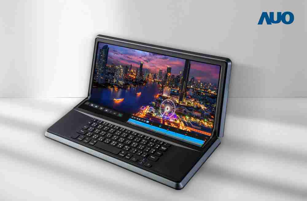 壹号平台14.6吋Micro LED折迭显示屏幕，，，，搭配半径4mm的弯折绞炼，，，以及高画素、、、、高亮度、、高对比度的显示技术特点，，即便在大视角下仍保有绝佳色相与亮度